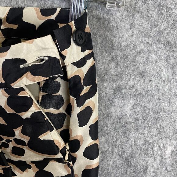 See by Chloe Mini Skirt Size US 4 Multicolor 100% Silk Leopard Animal Print - Picture 8 of 11